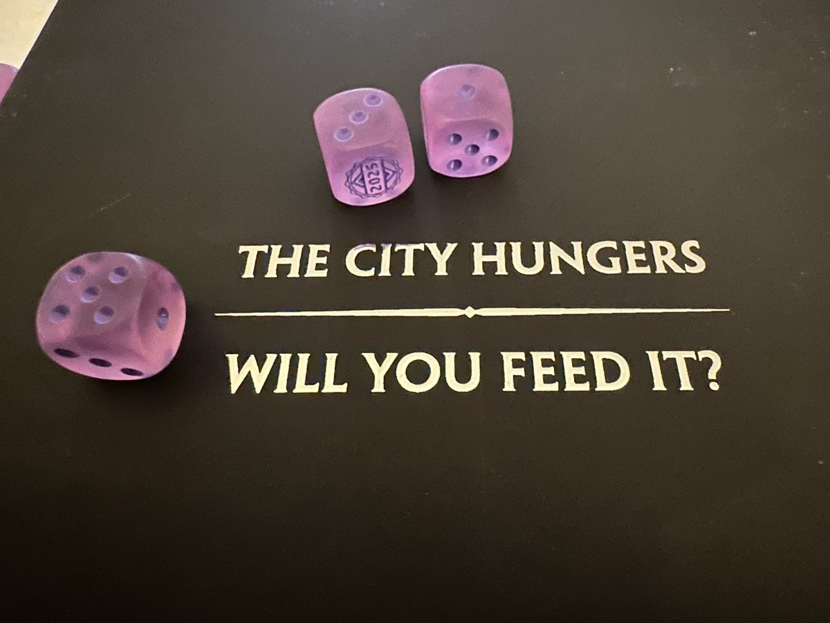 Did you discover the free Urban Shadows d6 lurking on the third floor of the Hyatt at Gen Con? 

Grab a passport. Speak your answers. Claim your prize. 

#ttrpg #gamers #gamingcommunity #gencon #gencon2025