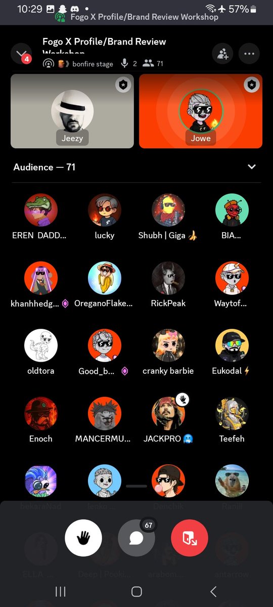 jackpro200's tweet image. # Fogo X Workshop Started @thebookofjoey @mubashir_097 @mrcool9161