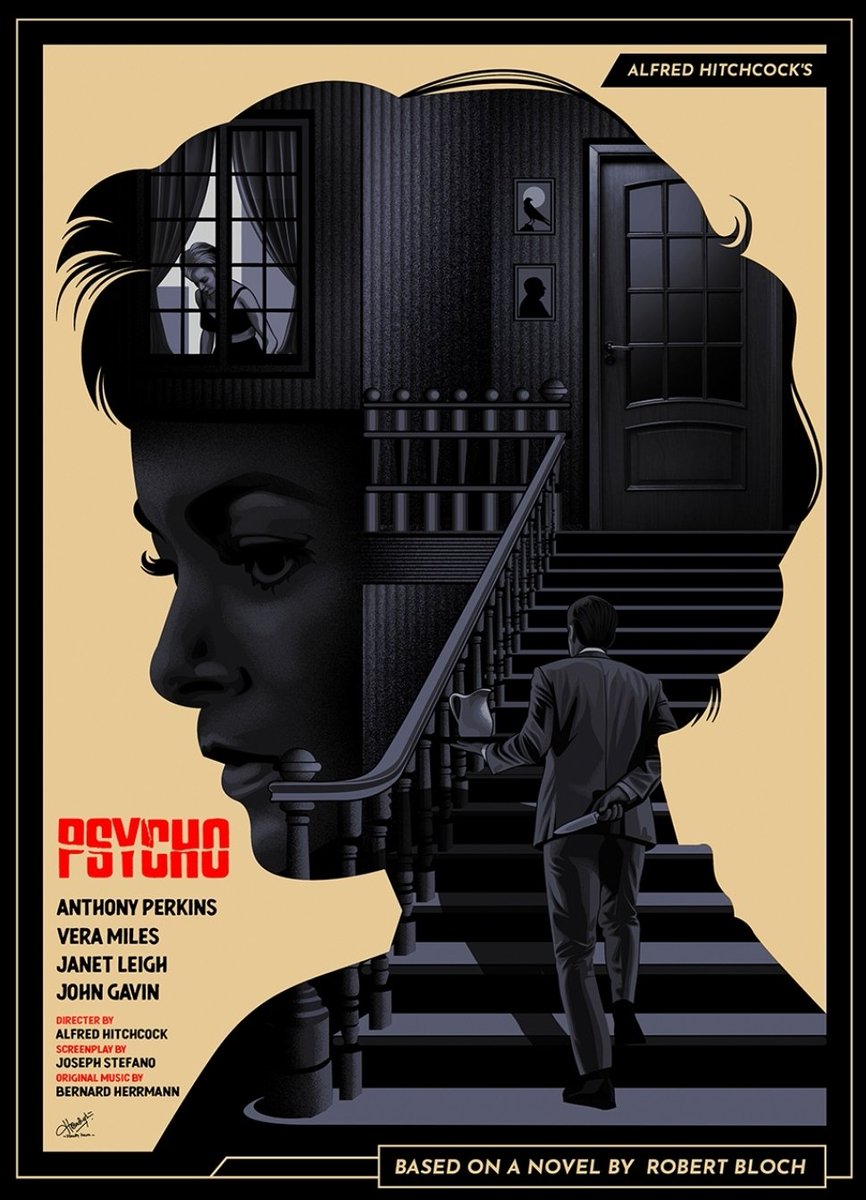 Alt-Poster "PSYCHO" 
#posterdesign 
#movieposter 
#posterfilm