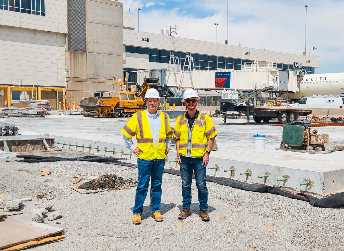 Pave_Ahead's tweet photo. ✈️ 🚧 Concrete, Collaboration, and Innovation at One of America’s Busiest Airports – @nrmca's Greg Halsted recently met with engineers at Denver International Airport to discuss sustainable paving solutions: https://t.co/i9UKIIGDr1

#PaveAhead #ConcretePaving #DEN #Denver https://t.co/2Y0m8rmzxJ