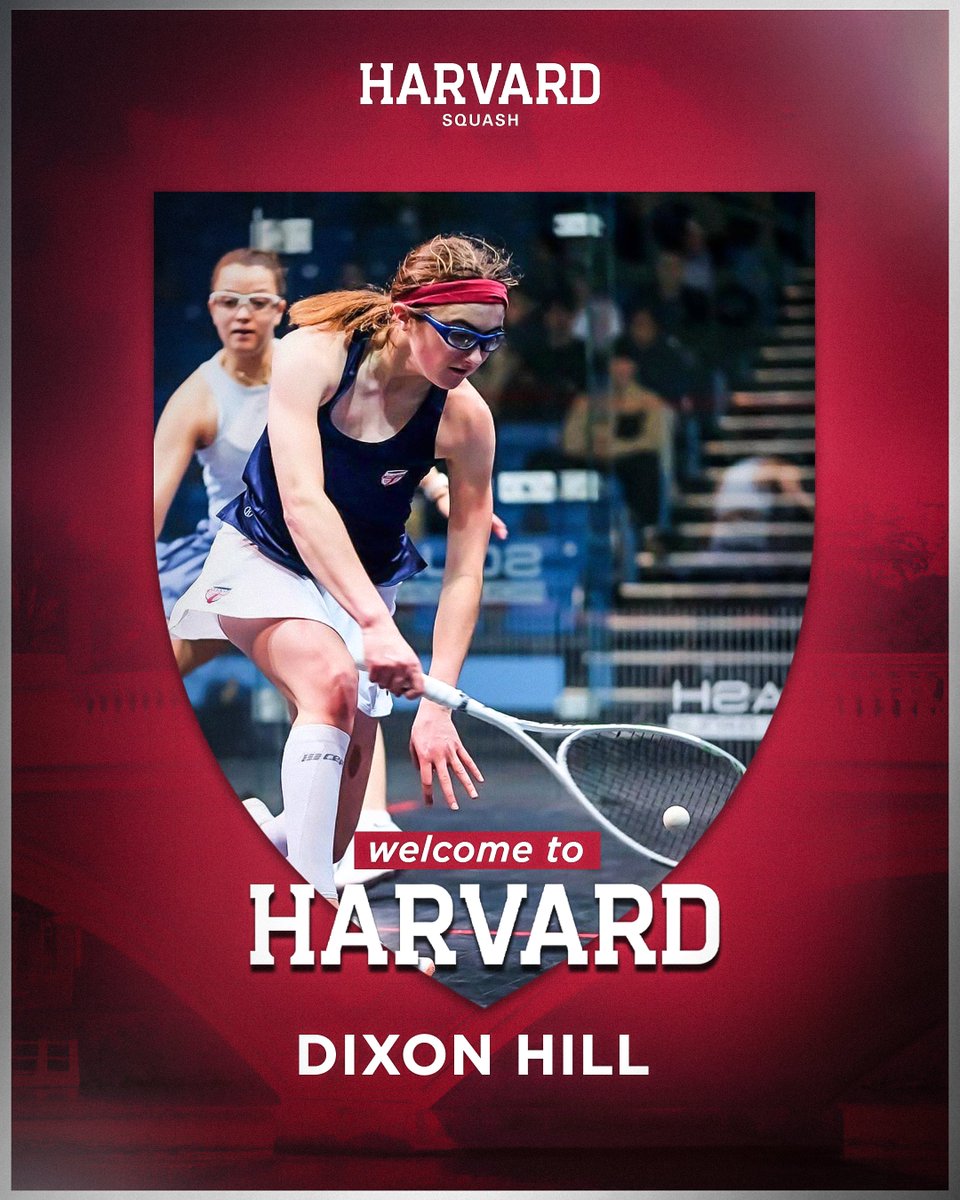 Welcome to Harvard, 𝐃𝐢𝐱𝐨𝐧 𝐇𝐢𝐥𝐥! 

Joining our program from Ohio by way of the Hathaway Brown School, Hill is a four-time high school All-American and is currently ranked among the top five junior players in the nation! 

#GoCrimson x #OneCrimson