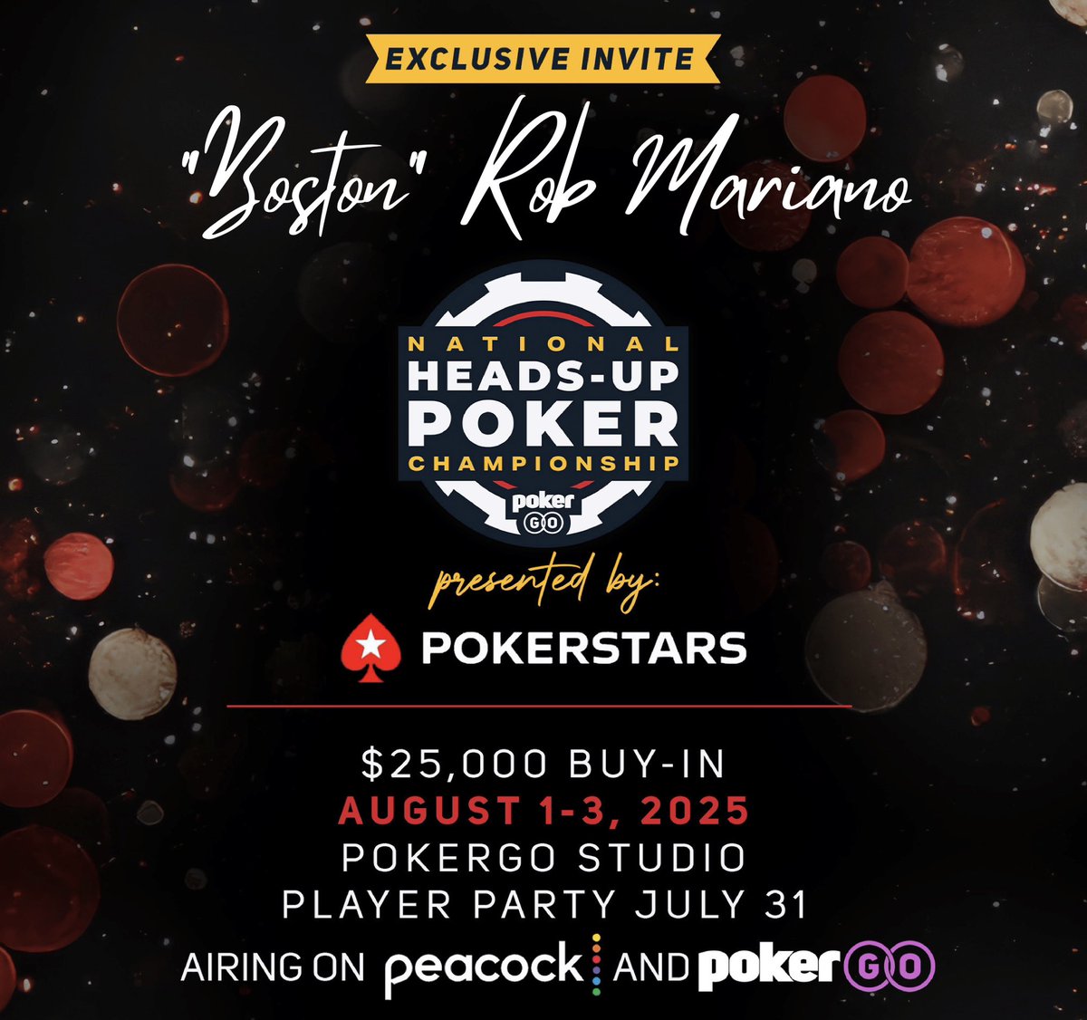 BostonRob's tweet image. Headed to Vegas! 
Get my 💰🏆ready!

@pokergo 
@pokerstars 
@peacock