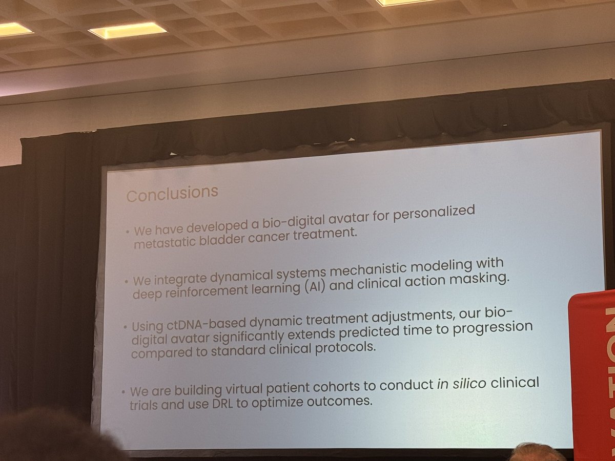 Roger Li (@urogerlimd) on Twitter photo Sneak peek at the future of personalized AI-guided treatment algorithms of mUC by <a href="/FaltasLab/">Dr. Bishoy M. Faltas</a>
#bcantt25 <a href="/BladderCancerUS/">Bladder Cancer Advocacy Network</a> Sneak peek at the future of personalized AI-guided treatment algorithms of mUC by <a href="/FaltasLab/">Dr. Bishoy M. Faltas</a>
#bcantt25 <a href="/BladderCancerUS/">Bladder Cancer Advocacy Network</a>