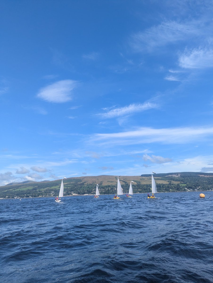 BlairvadachStew's tweet photo. Day 4 of week 2 of my #SailBV25
โ
Coming a shore
โ
Beam reaches
โ
Reefing sails to the conditions
โ
Sailing across the Gareloch
A very spicy sailing day. The young people managed some awesome sailing all day.
#OnBoard @RYAScotland @AndrewSimpsonFo @RNSAORGUK #SailTogether https://t.co/d40h7jqUkC