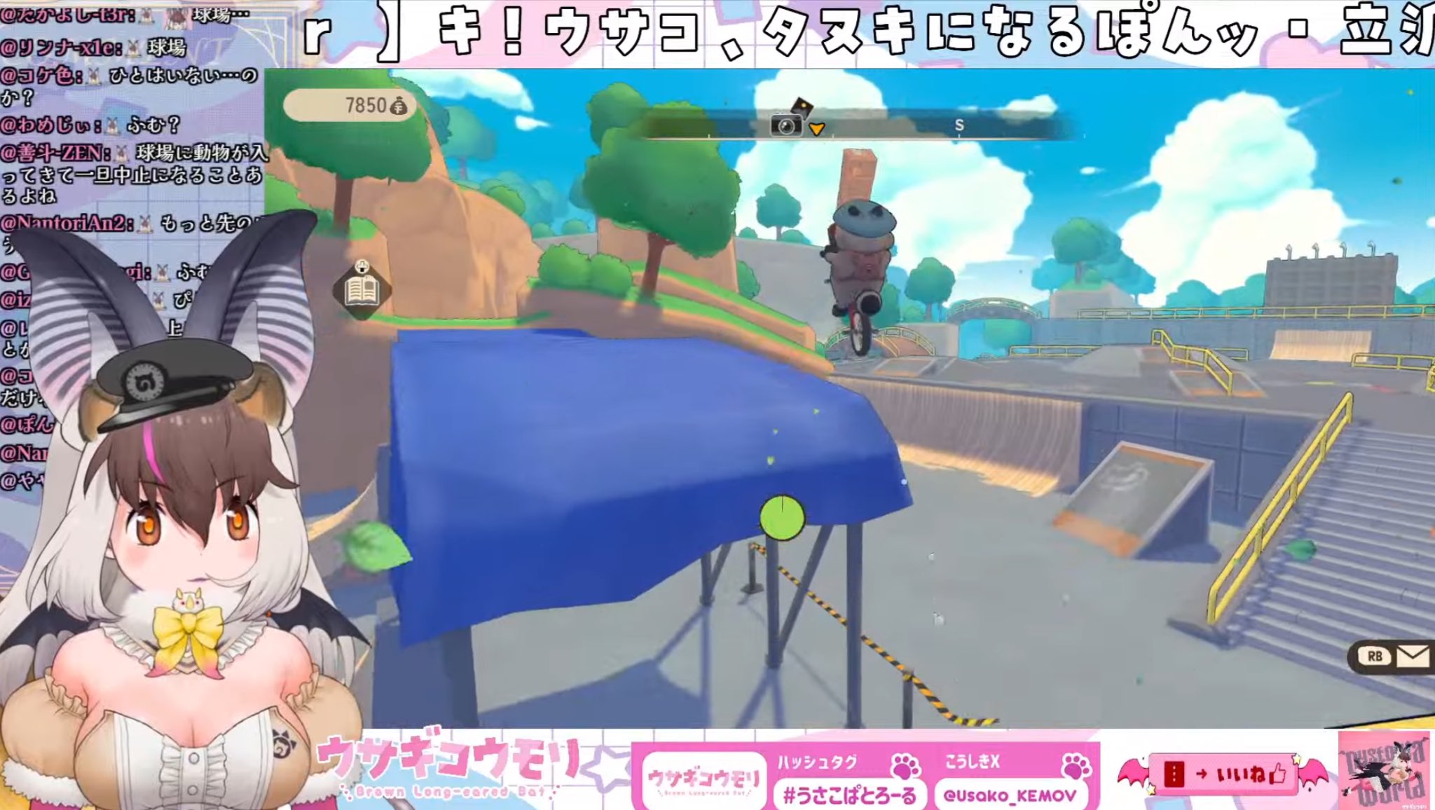 *  　バンビと　たわむれるウサギ  　* Stupid Rabbits 蠢兎日常 バカなうさぎたちの日常 KINGJUN