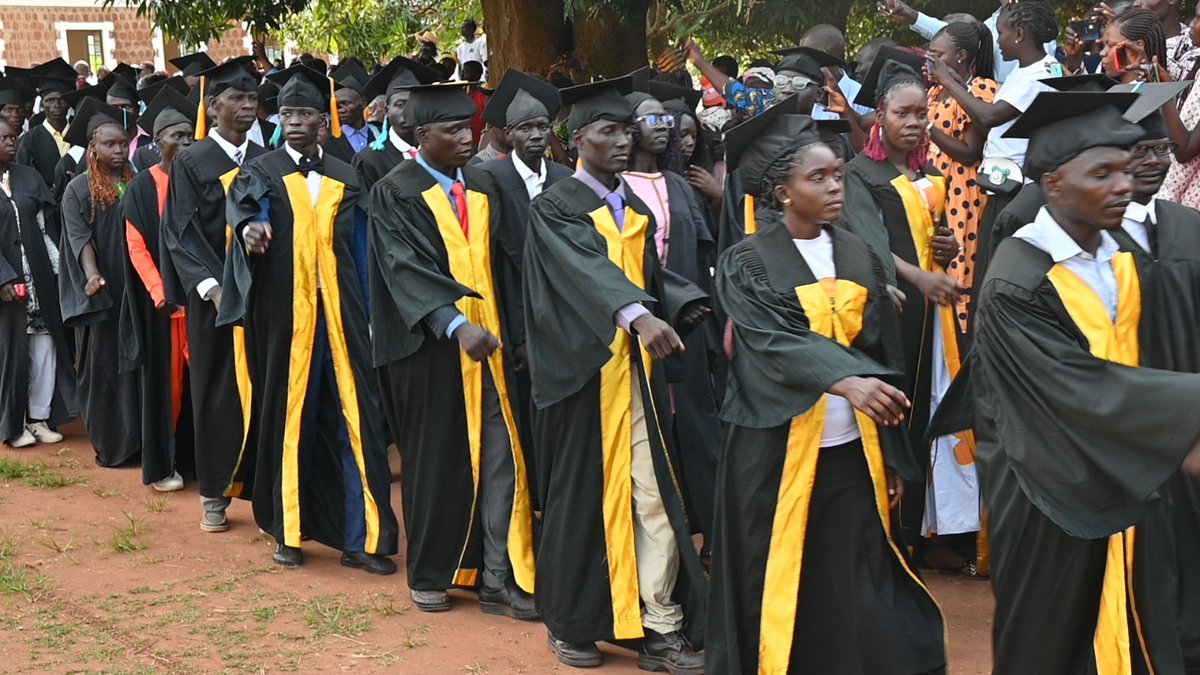 207 teachers graduated today from the 2-year Literacy Program at Maridi NTTI, earning Diplomas &amp; Certificates in teacher education. Supported by the Ministry of General Education and Instruction and Finn Church Aid, this milestone strengthens foundational learning in South Sudan.