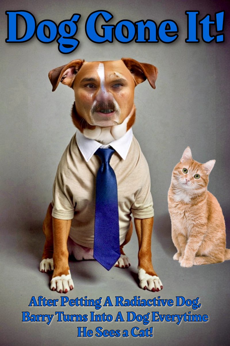 Dog Gone It! - After Petting A Radiactive Dog, Barry Turns Into A Dog Every time He Sees a Cat!

#dogmovies #dogs #badmovies