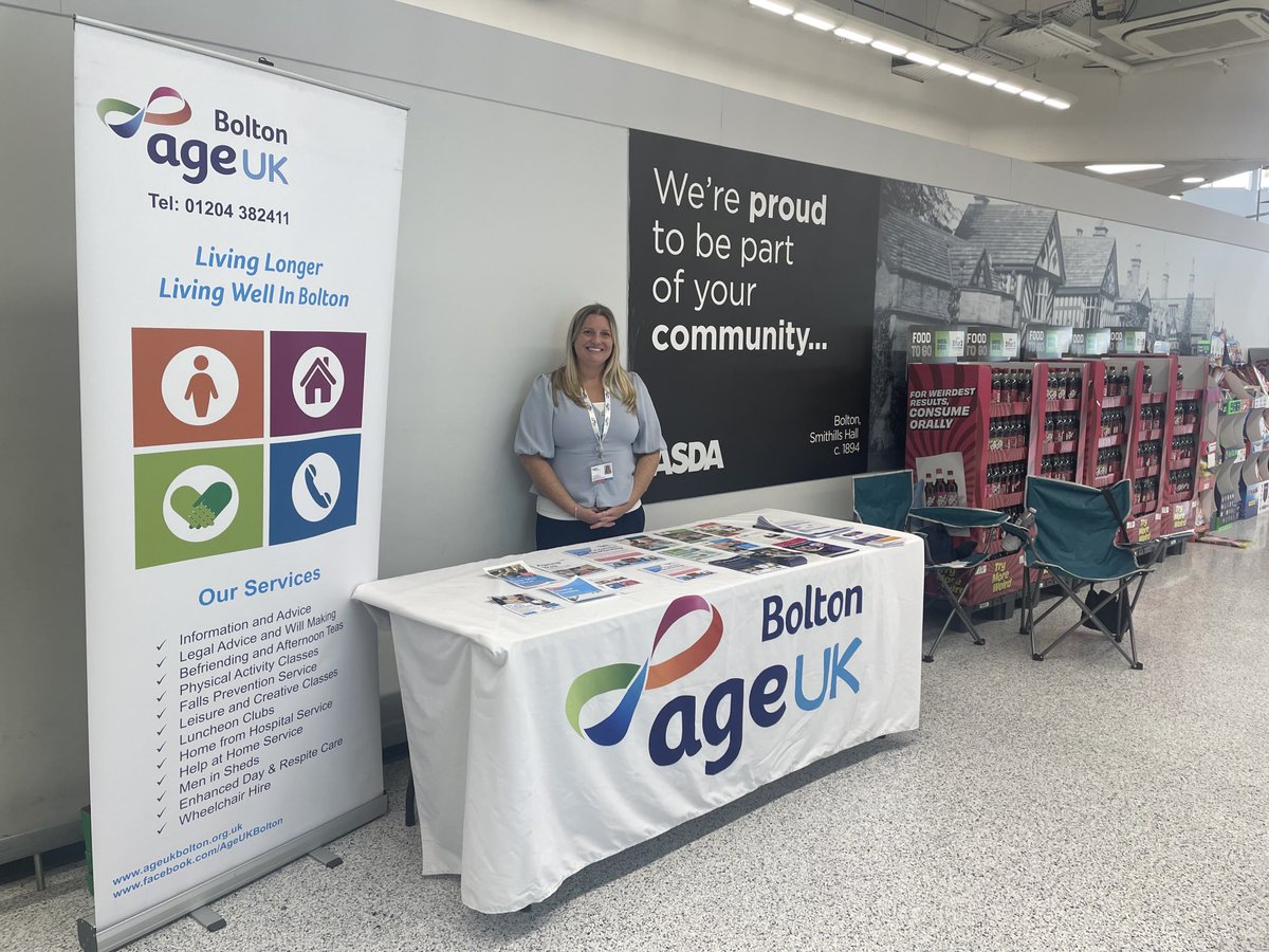 Community Champion (@asdabolton) on Twitter photo <a href="/AsdaBolton/">Community Champion</a> <a href="/AsdaCommunity/">Asda Community Team</a> <a href="/ageukbolton/">Age UK Bolton</a> #visiting the store today to speak to our #customers about #volunteering #opportunities with the charity ! #living #healthy #lives! <a href="/AsdaBolton/">Community Champion</a> <a href="/AsdaCommunity/">Asda Community Team</a> <a href="/ageukbolton/">Age UK Bolton</a> #visiting the store today to speak to our #customers about #volunteering #opportunities with the charity ! #living #healthy #lives!