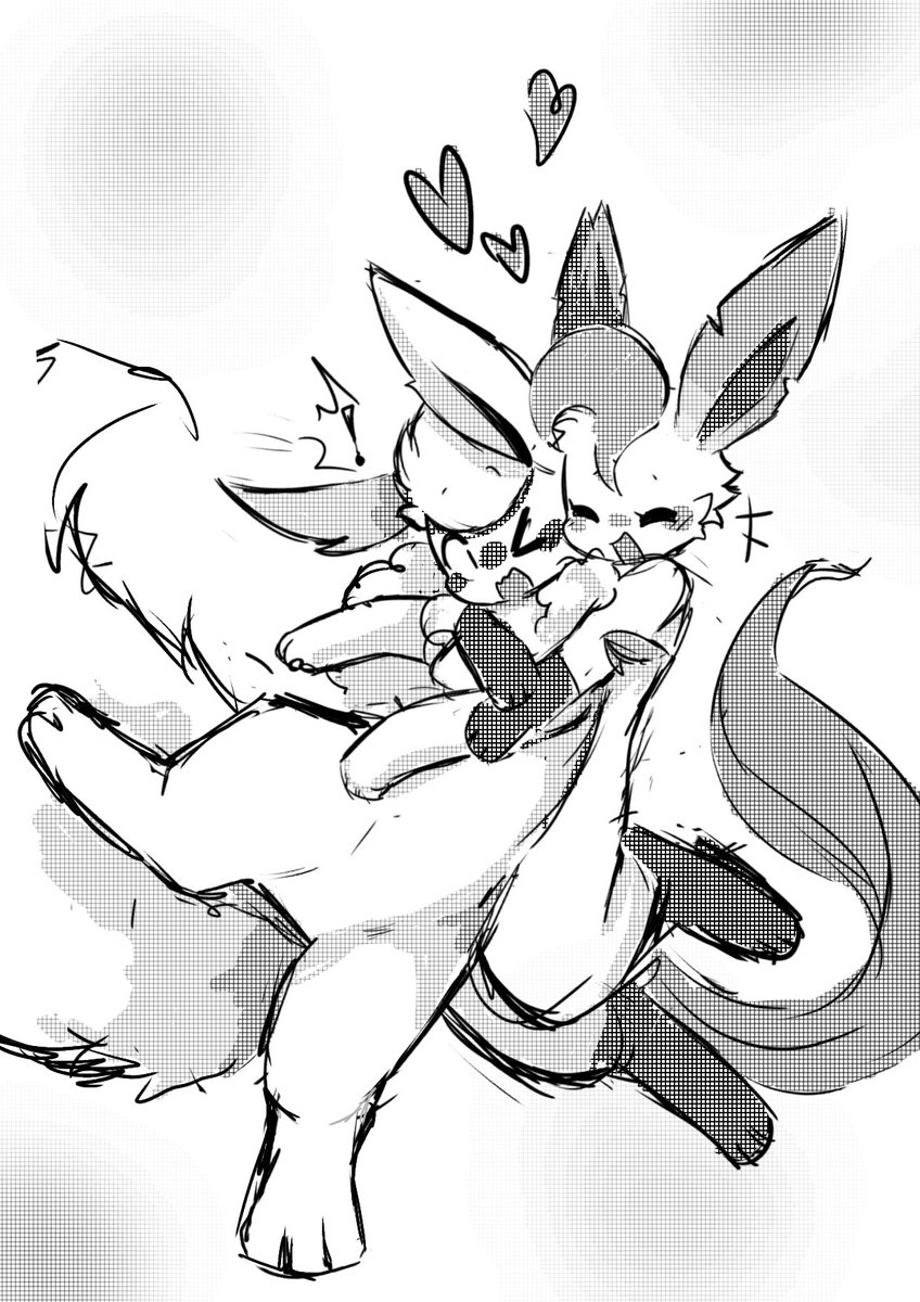 Leafy x Flare!!

#eeveelutionsquad #eeveelution #pokemon