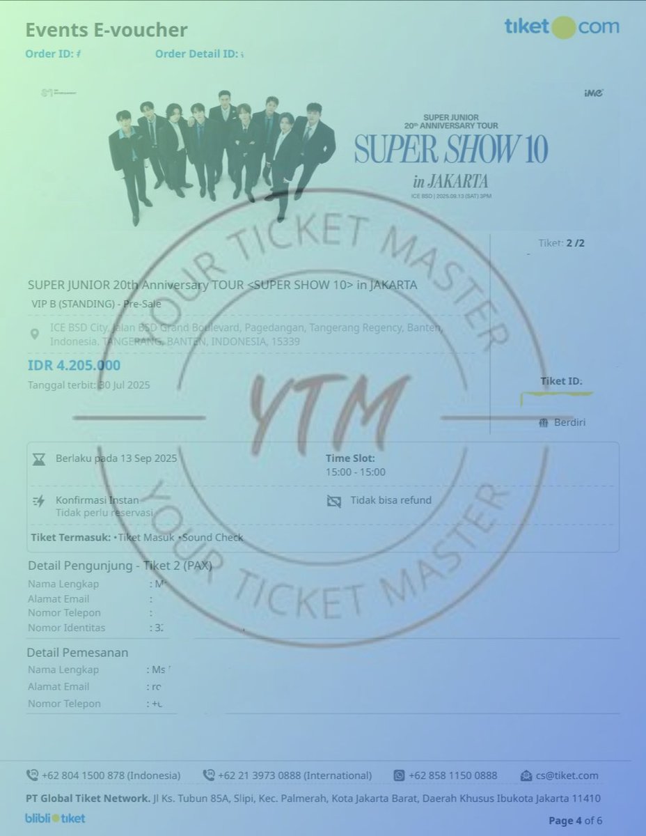 YOUR TICKET MASTER tweet media