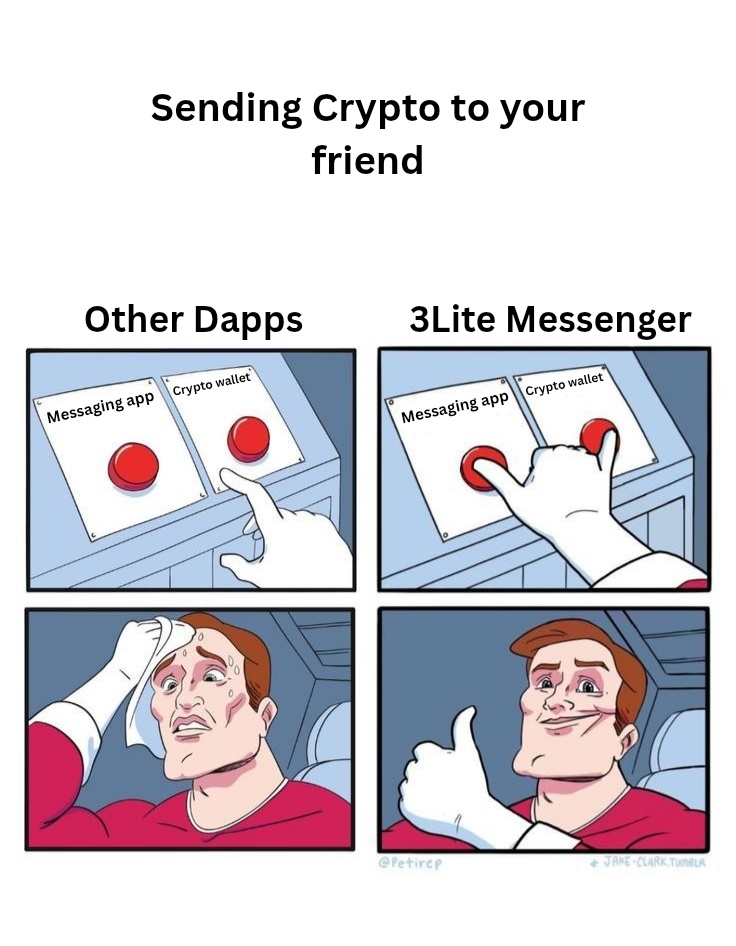 3Lite Messenger tweet media