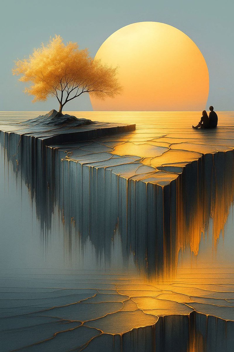 mshafqat72's tweet photo. In the silence of the sunset, two souls rest at the edge of the world — where time stands still and love speaks without words.
#SunsetMagic #EdgeOfDreams #GoldenHourLove #SurrealLandscape #EternalMoment #PeacefulVibes #NatureArt #CoupleGoals #MysticView #HeartInNature https://t.co/IILhnomfWG