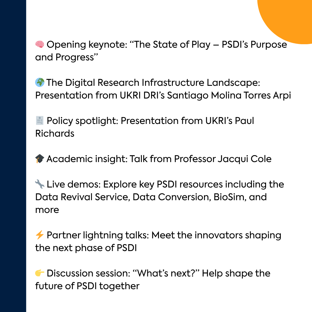 Join us on 17th September at the Library of Birmingham for a day of insight, collaboration, and community building in the world of research data infrastructure.

Whether you’re an experienced FAIR data advocate or just looking to better manage your lab’s digital resources, this