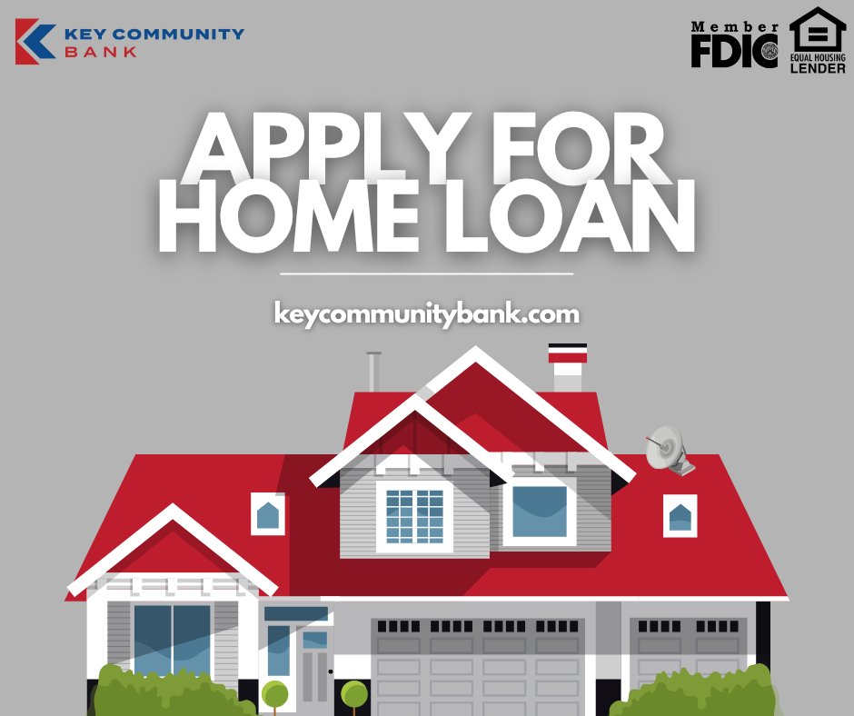 KeyCommunityIGH's tweet image. 🏡 Dreaming of a New Home?
Whether you're buying your first home, upgrading, or refinancing — Key Community Bank is here to help! 

📞  Contact us to get started!

Member FDIC, Equal Housing Lender

#HomeLoans #MortgageMadeEasy #KeyCommunityBank #LocalLender