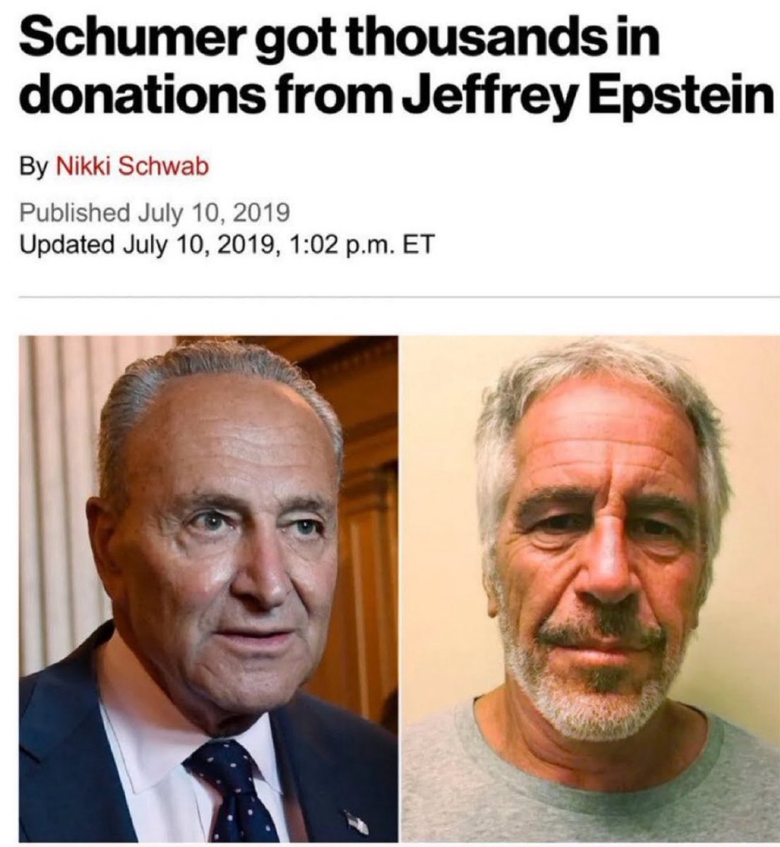 <a href="/brikeilarcnn/">Brianna Keilar</a> While you’re at it, ask Schumer why did he take donations from Epstein??