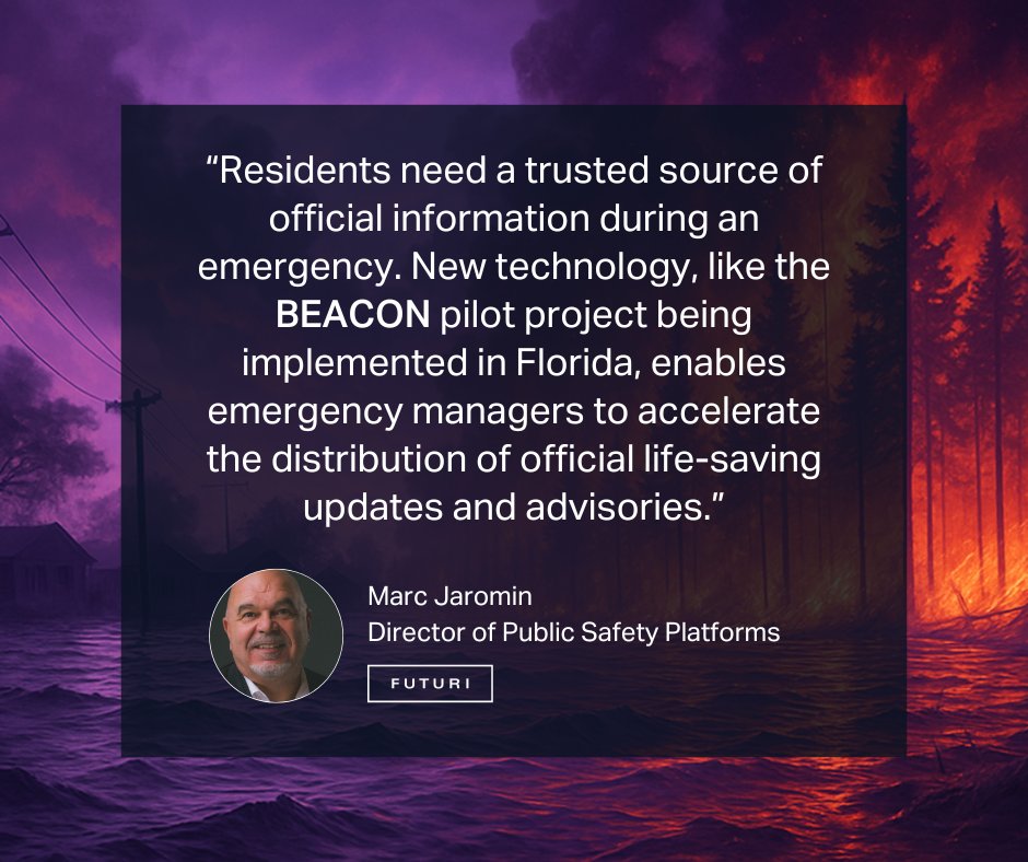 In his new <a href="/EMS1/">EMS1</a> piece, @MarcJaromin shares how BEACON, is helping Florida EMs shift from reactive to proactive emergency alerts...fast, accurate, multilingual, and always on.
📖 Read Marc’s article: hubs.li/Q03zCSFV0
