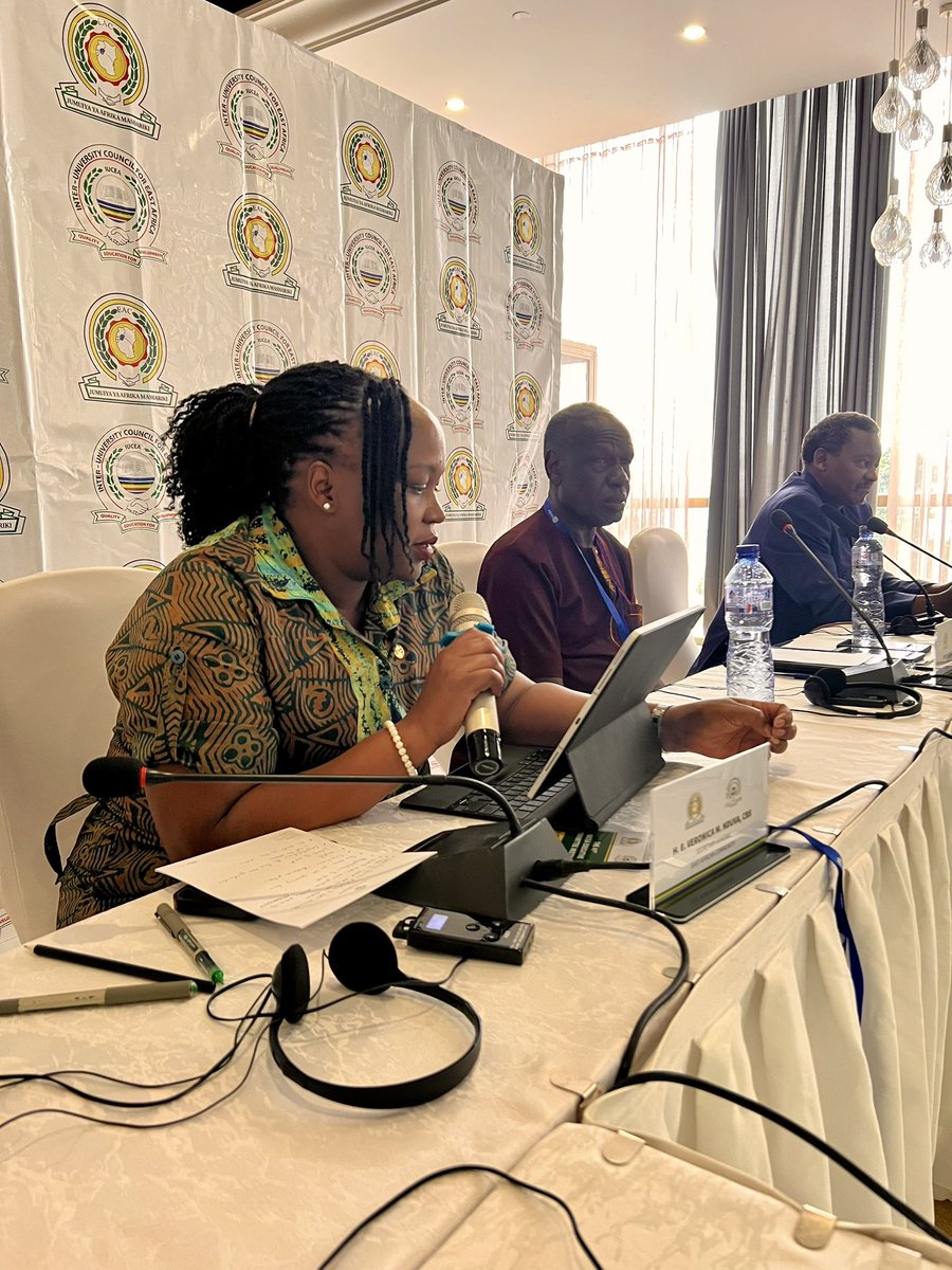 In her remarks at the 41st Executive Committee Meeting of the <a href="/iucea_info/">IUCEA</a> , Secretary General, EAC, Veronica M. Nduva, underscored the importance of producing graduates who are deeply rooted in the region’s context and realities. She further emphasized the critical need for