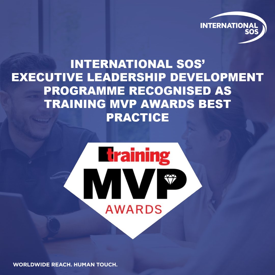 IntlSOS's tweet image. We are pleased to share that our Executive Leadership Development Programme (ELDP) has been recognised as Training magazine&apos;s Training MVP Awards Best Practice. Learn about the success of the programme: okt.to/pTAJ97