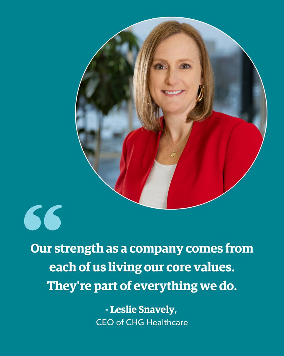 Our CEO, Leslie Snavely, reminds us that living our core values isn’t just something we practice—it defines us. By prioritizing people, we build a culture where everyone can thrive. Learn more: ow.ly/cJ1W50Wjnxr