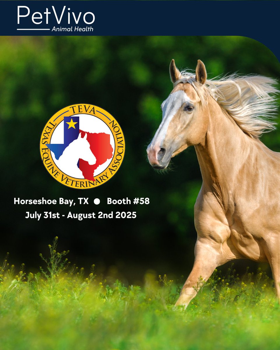 Good morning TEVA 2025 Summer CE Symposium attendees! Stop by booth #58 to learn more about how Spryng with OsteoCushion Technoloy and PrecisePRP can be beneficial tools in your equine practice!

#TXveterinary #EquineSpecialists #horsevets #EquineVet #sprynghealth #petvivo