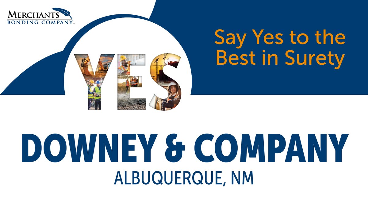 Surety success starts with a trusted partner. Connect with Downey &amp; Company, one of Merchants’ Surety Elite partners.
merchantsbonding.com/find-agent-sea…