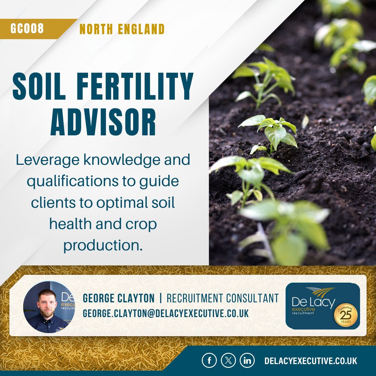 Are you looking to utilise your knowledge in soil health to help farmers across the UK? 

This Soil Fertility Advisor role offers an amazing opportunity for success in the field. You will be out on farm as well as working remotely to proactively grow the company outreach. 

Apply