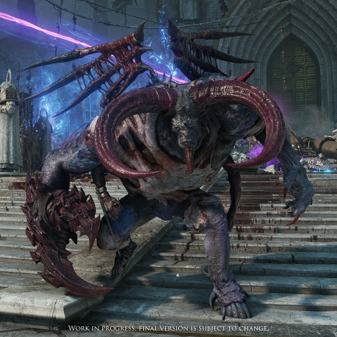 This one will give you a hard time. 🫠

A new Majoris enemy will be implemented in #SpaceMarine2: the Chaos Spawn! This abomination comes in 3 variations, each with their own moveset and abilities.