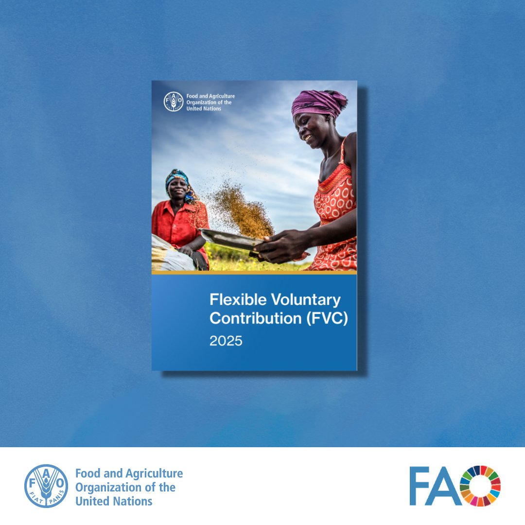 FAOGeneva (@faogeneva) on Twitter photo .<a href="/FAO/">Food and Agriculture Organization</a>’s Flexible Voluntary Contribution (FVC) supports 100+ projects worldwide — from empowering women to transforming agrifood systems.
See how #FVC powers innovation, enables rapid action, and drives lasting results.
➡️ bit.ly/3IQ7kxo
#4Betters .<a href="/FAO/">Food and Agriculture Organization</a>’s Flexible Voluntary Contribution (FVC) supports 100+ projects worldwide — from empowering women to transforming agrifood systems.
See how #FVC powers innovation, enables rapid action, and drives lasting results.
➡️ bit.ly/3IQ7kxo
#4Betters