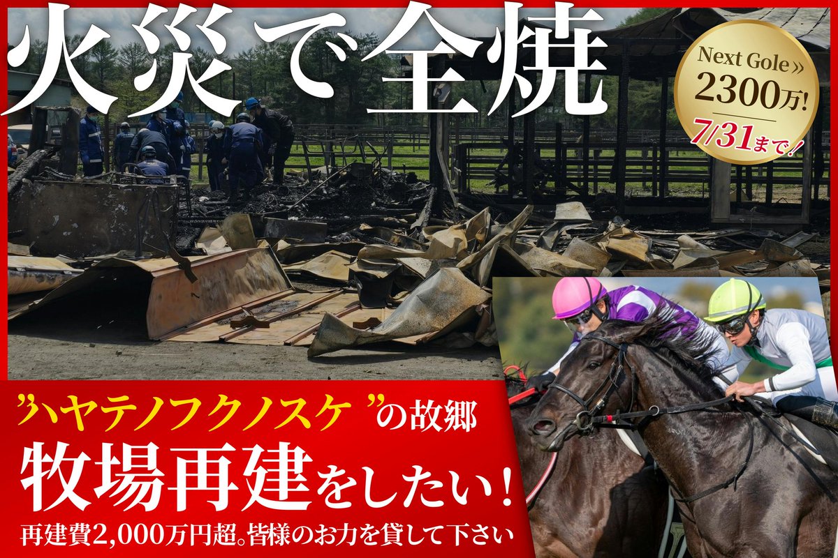 ┅ 𝐓𝐡𝐚𝐧𝐤 𝐲𝐨𝐮 ! ┅
支援総額２６,０８８,９７９円‼️(130%達成)
支援者数２２３９人‼️

この度はワールドファーム復旧クラウドファンディングにご支援いただき、誠にありがとうございました。
心より感謝申し上げます🙇‍♀️