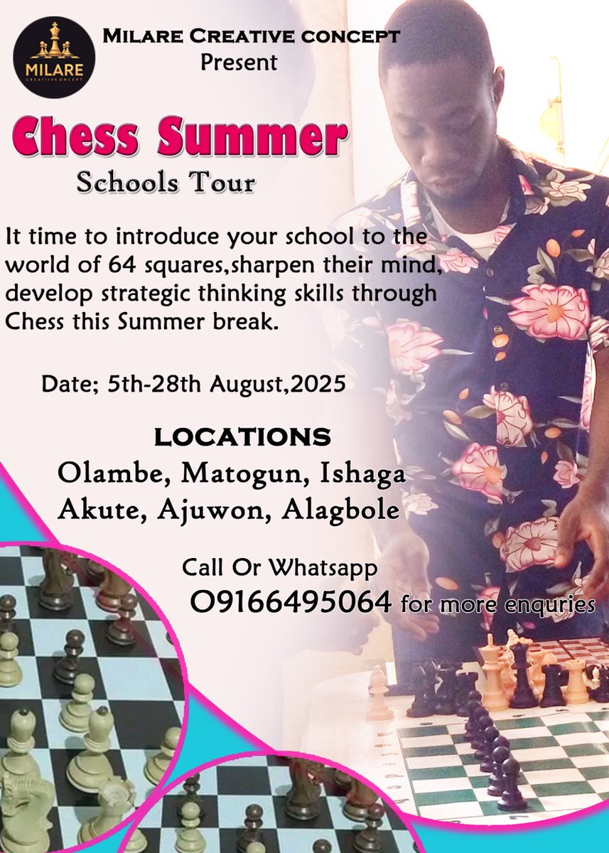 Akute olambe and environment
Chess to school this summer holiday
#BBNaijaS10 
#Arsenal
#Martinelli