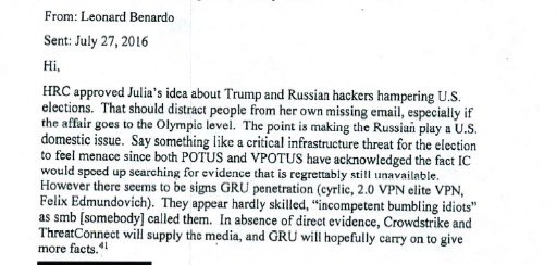 So here it is...

Seth Rich uploaded the DNC Server emails and gave them to Wikileaks.

Then the Clintons killed Seth Rich.

Then Hillary and Obama used the Russia hack lie to spy on Trump and frame him.

Then they continued undermining his presidency with their operation.

Evil.