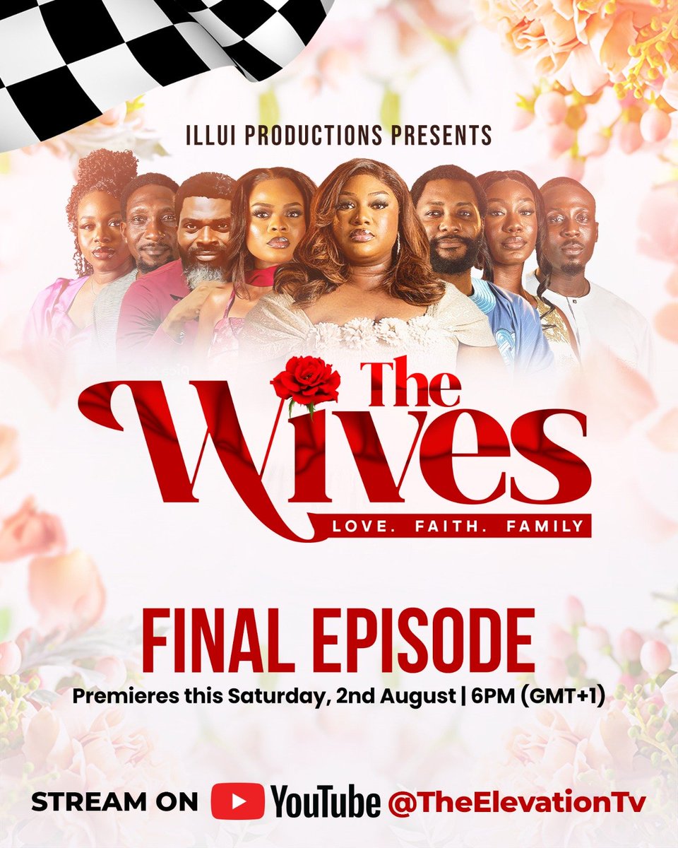 What choices will be made? What truths will surface? 

The final episode of "The Wives" Series premieres this Saturday, August 2 at 6PM WAT on YouTube via TheElevationTV.

Haven’t caught up? Watch Episodes 1–9 now so you don’t miss the full picture.
🔗 bit.ly/TheWivesSeries