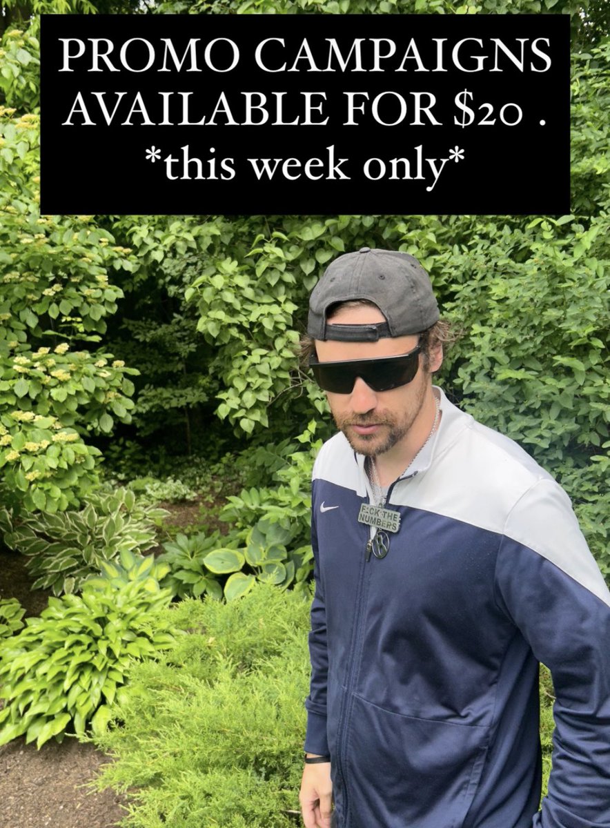 I will be hosting promo campaigns for as low as $20 ! The rest of this week only ✅✅