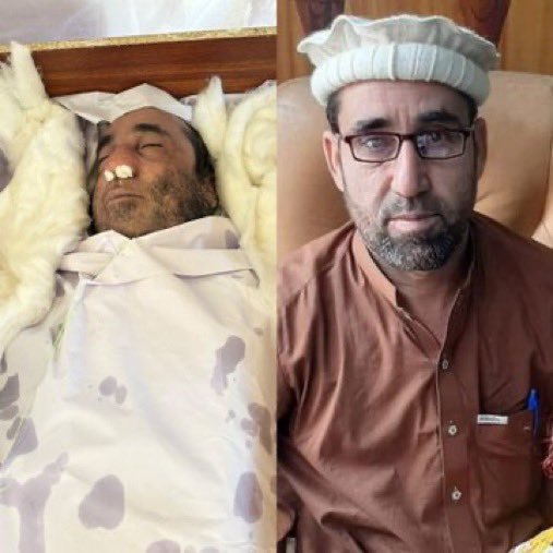 عمر گل کے لاش کو آج جب انکے بھائی کے حوالے کیا جارہا تھا تب سیون ڈیو شمالی وزیرستان نے ان سے کہا تھا کہ ہمیں معاف کرے آپ کا بھائی بےگناہ تھا!

عمر گل کی جسم پر زخم  فرغونی، فسادی اور مکروہ چہرہ  کی ایک سادہ مثال ہے!