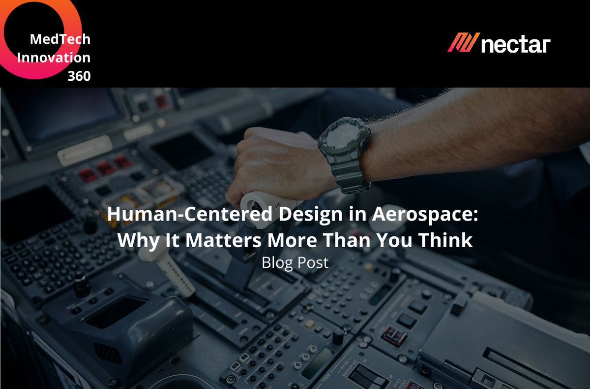 The best aerospace designs? They start with people, not just engineering specs. Human-centered design ensures every switch, interface, and workflow works seamlessly for those who use it.

Check out our blog on why this approach is changing aerospace: zurl.co/Ikr0d