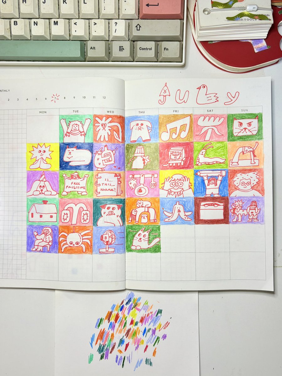 I made it to the end of July 🧚‍♀️