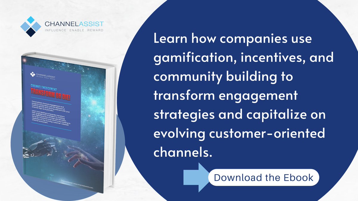 brookefriendly's tweet image. Learn how companies use gamification, incentives, and community building to transform their engagement strategies and capitalize on evolving customer-oriented channels. Download at:hubs.ly/Q03zw2vr0

#channelreps #channelprogram #incentiveprogram #incentive #channelsales