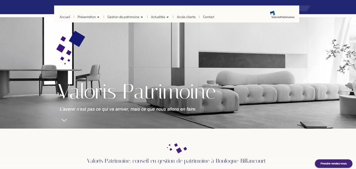 ValorisP's tweet photo. Après 6 mois de travaux notre nouveau site est enfin en ligne. Le résultat est superbe !!! Ce nouveau site accompagne notre croissance depuis des années et reflète bien notre image de professionnels de la gestion de patrimoine sur Paris et l'Ile de France. https://t.co/otdbNDx9LR https://t.co/NNpQje74by
