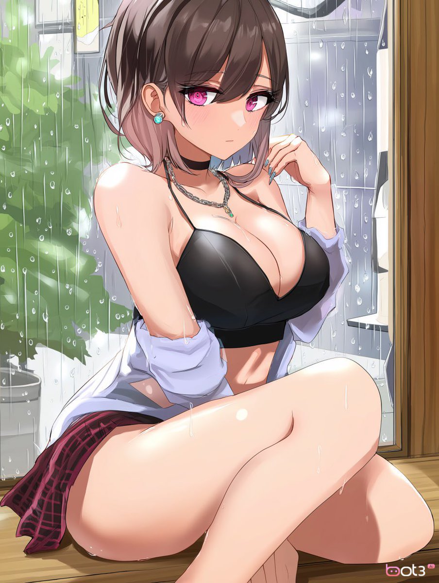 You used to stare from your window when I passed by.
And I never knocked.
But today the rain caught me.
Your shirt’s too big… and your gaze too slow to leave my skin.

So tell me, was I really just your neighbor all this time?
Or your favorite what if?