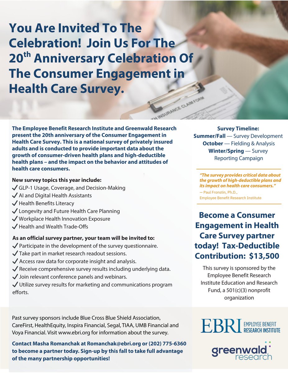 Employee Benefit Research Institute tweet media