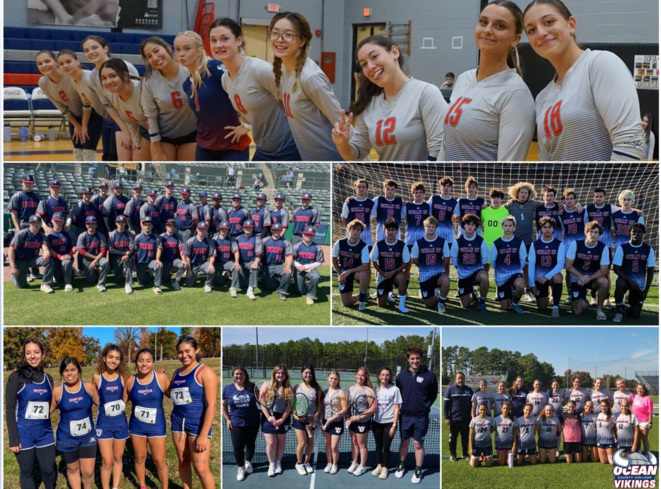 Six Ocean County College Athletic Teams Earn Recognition as 2024-25 NJCAA Academic Teams of the Year!
Full story: occvikings.com/genrel/7-30-25…