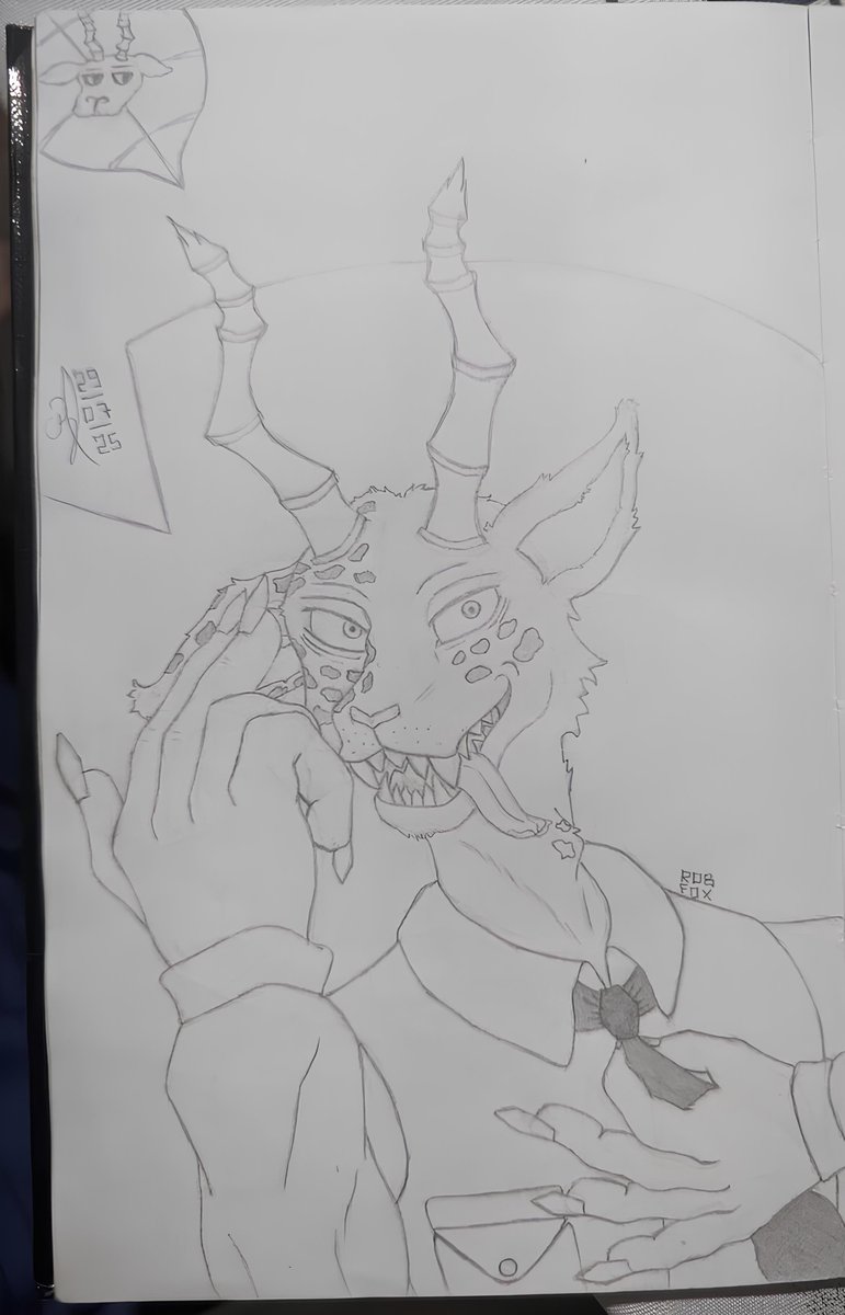 RobFoxART's tweet photo. Melon de Beastars, com certeza vou fazê-lo de novo em breve 🤠👍 https://t.co/WoEvTe6wNM