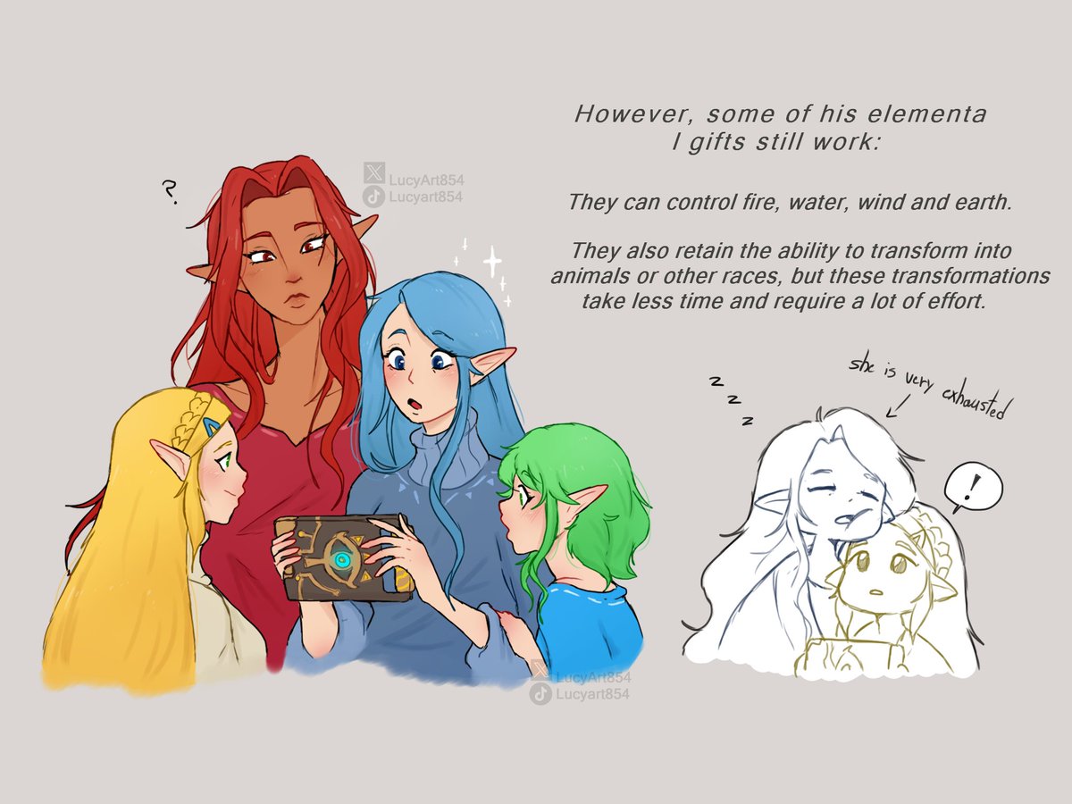 LucyArt854's tweet image. TLOZ AU: The fallen goddesses ✨

More about this au

#botw #totk  #TheLegendOfZelda #TLoZ #zelda #ganondorf #Din #farore #nayru