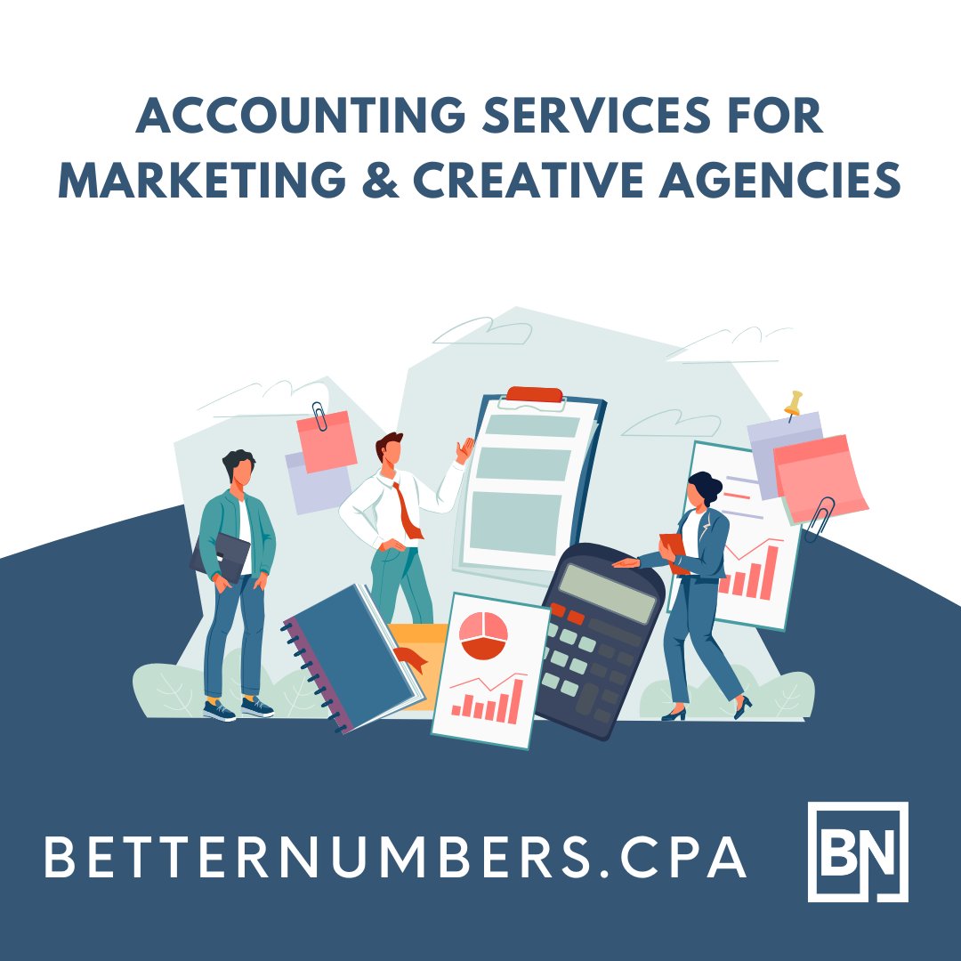 Marketing agencies move fast—and so do we. ⚡ 

Better Numbers specializes in helping creative teams stay profitable, plan ahead, and make smarter financial decisions. We speak your language.
 bit.ly/3UnUuc5 

#AgencyLife #CPA