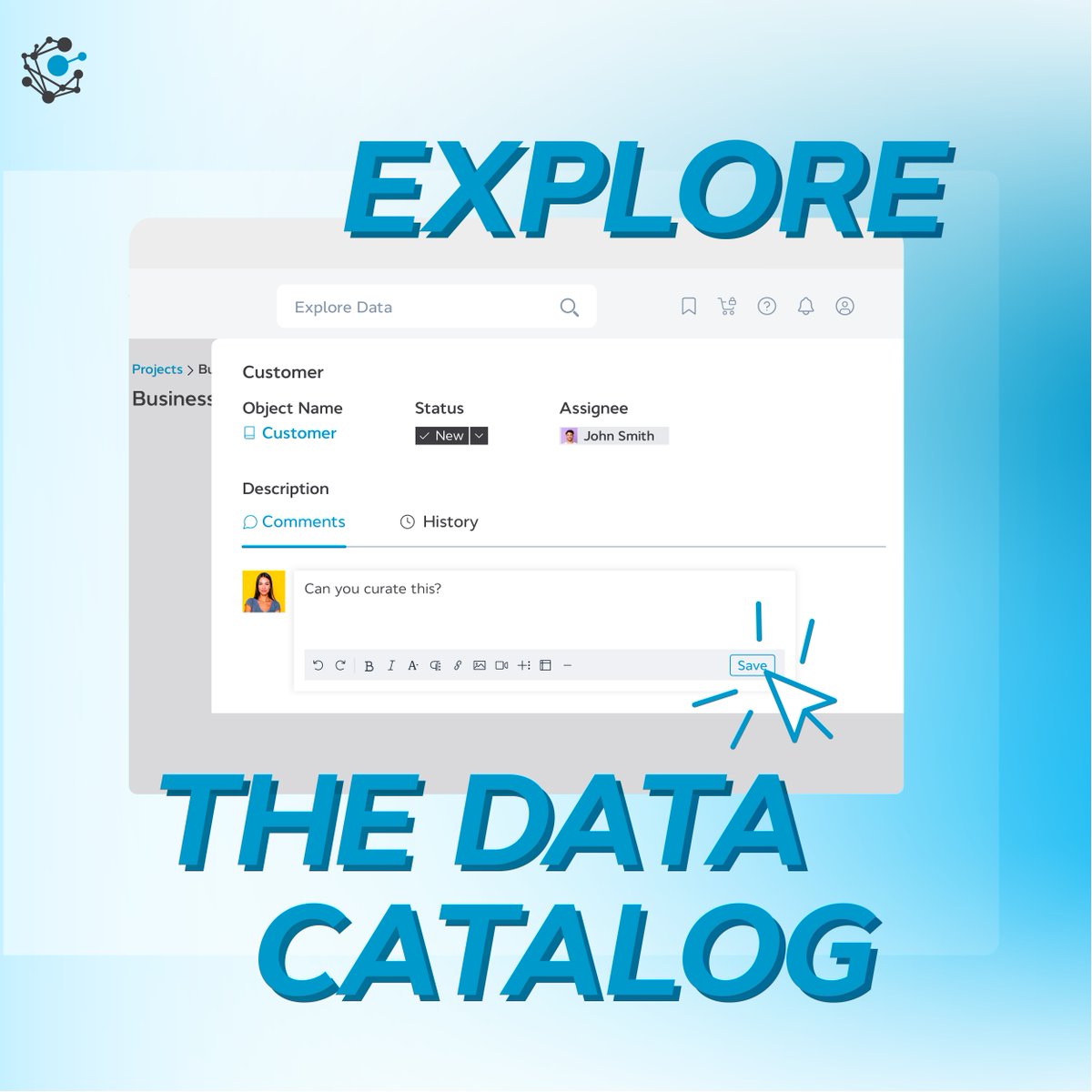 OvalEdgeData's tweet image. What will you see when exploring OvalEdge&apos; data catalog product tour?

Data Discovery
AI Curation
Collaboration Opportunities
Entity Relationships
Data Lineage

👉 hubs.ly/Q03tQ9T_0

Keep an eye out for new tours!

#data #datagovernance #datacatalog
