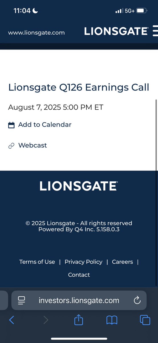 #lionsgate Earning Call August 7th More Updates On #MichaelMovie #michaeljackson