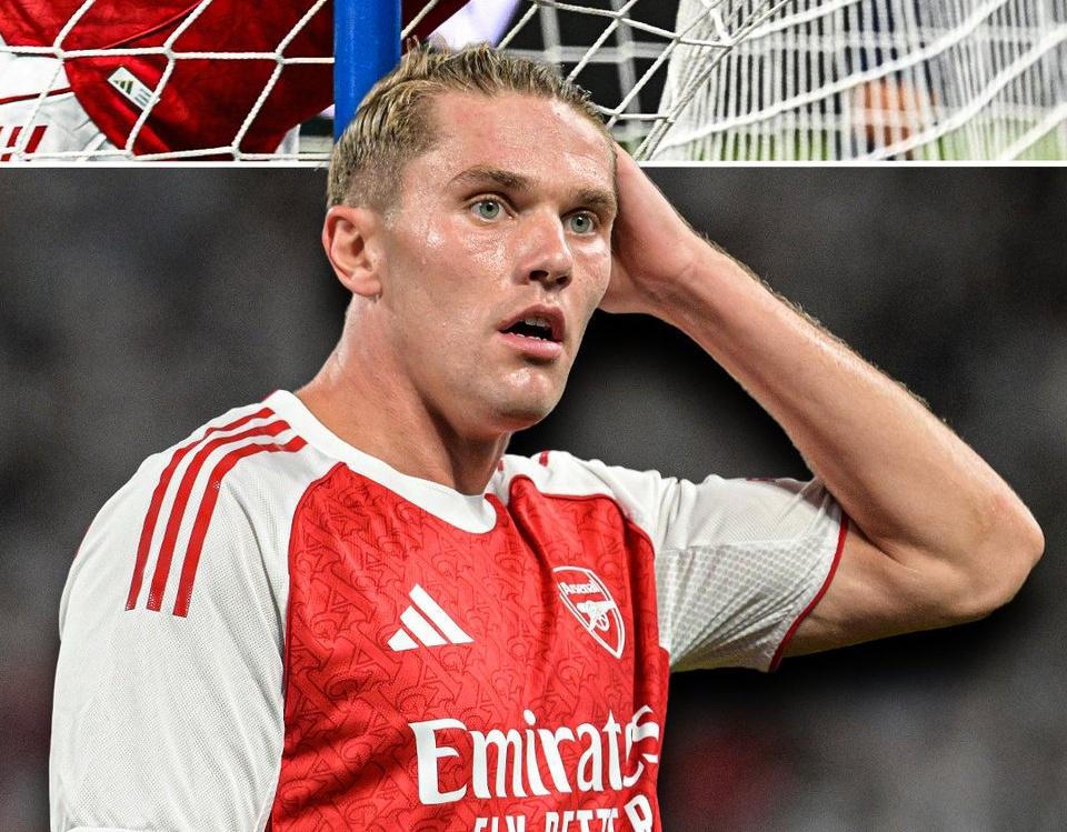 Viktor Gyokeres touched the head more times than he touched the ball