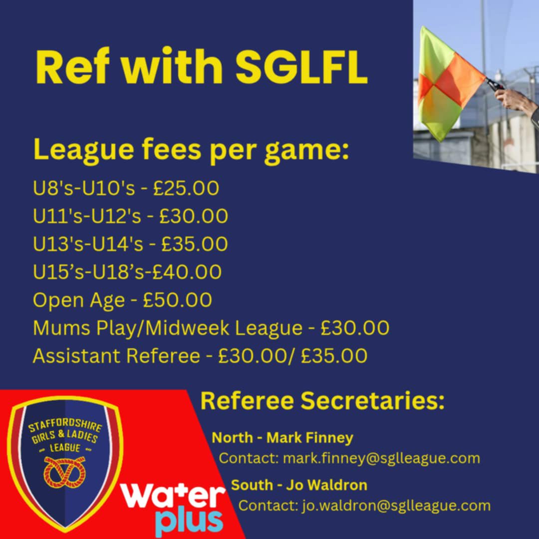 Staffordshire Girls & Ladies Football League tweet media