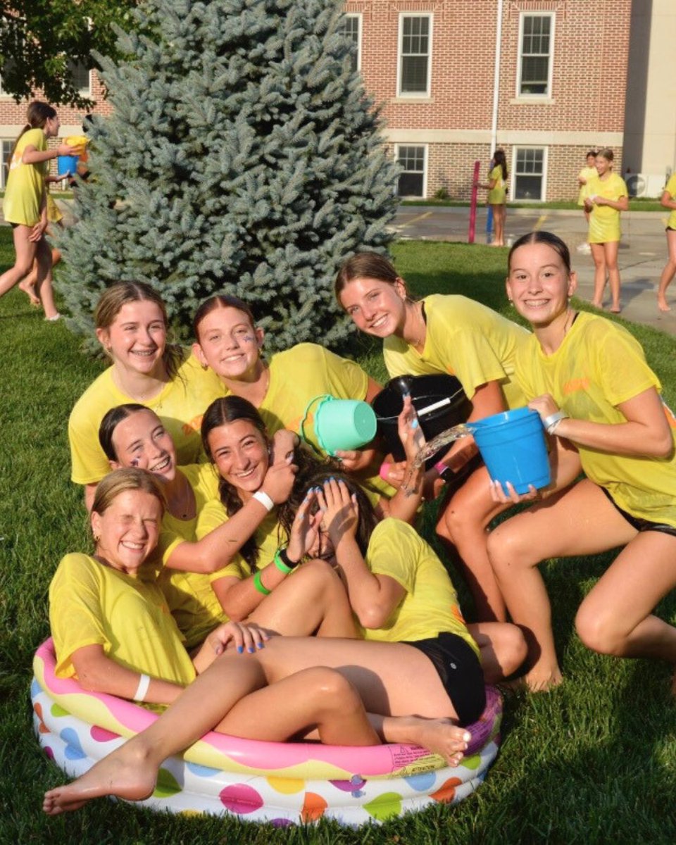 The classes of 2027 and 2029 made a splash 🌊 at July Bash 2025. We love to see our big sisters and little sisters bonding and building on the Marian sisterhood. We can't wait to see everyone in the halls soon!