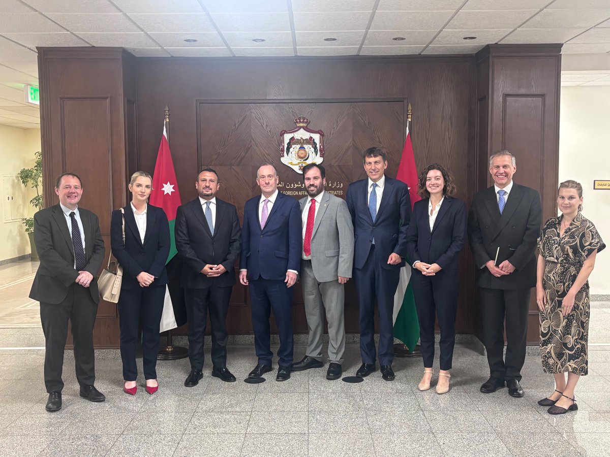 9/ We held valuable discussions with the Chief of Staff to the Foreign Minister, Adi Khair, and Secretary General, Majed Al Qatarneh. They reiterated Jordan’s role as a regional stabiliser - and the importance of continued UK engagement.